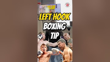 Left hook boxing tip #boxing #boxingtips #boxingtutorial #learnboxing #boxingtechnique #foryou #fyp