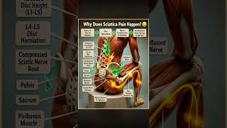 Sciatica pain isn’t justback pain#Sciatica #BackPain#SciaticPain #SpineHealth#PainRelief #PhysioTip