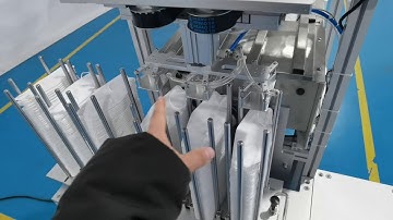 Automatic Horizontal 4 side sealing KF94 fish mask packing machine