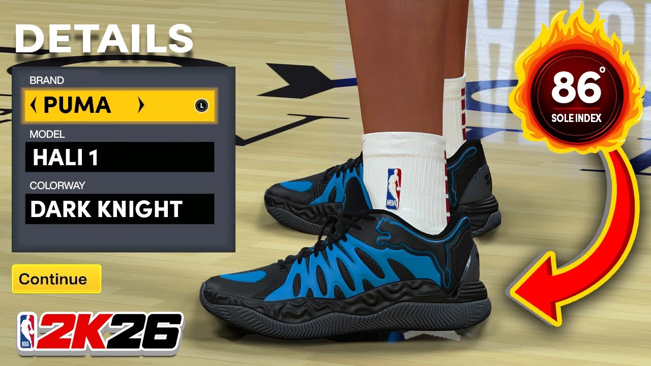 NBA 2K26 Shoe Creator: Puma Hali 1 