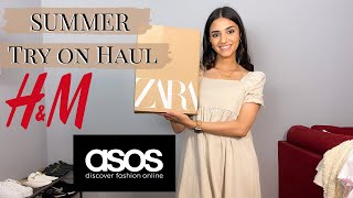 Summer Neutrals Try On Haul 2021 Hm, Zara, Asos