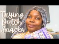 Nigerian Try Dutch Snacks 🇳🇱 - Here's what they love ❤️