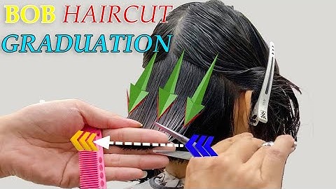 BOB HAIRCUT GRADUATION | CẮT TỰ VÀO NẾP DỄ CHĂM SÓC