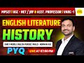 ENGLISH LITERATURE  HISTORY | MPSET | UGC NET / JRF &amp; ASSISTANT PROFESSOR BY TRIPATHI SIR