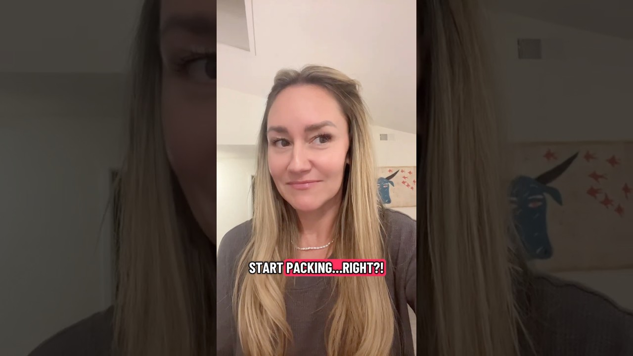 Who else waits until the night before to pack for a trip 