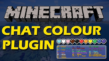 Customise chat in Minecraft with Chat Colour Plugin