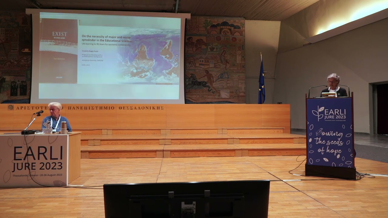 EARLI 2023 - Keynote Prof. Sangeeta Bagga-Gupta