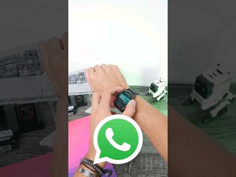 ¡POR FIN, WHATSAPP EN TU RELOJ! 💬🤯🤩#shorts #tech #whatsapp #wearos #smartwatch #reloj