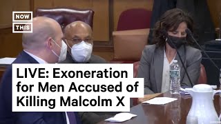 Exoneration Expected for Two Men Convicted of Killing Malcolm X I LIVE