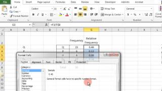 Raw Data to Bar Graphs in Excel 2010
