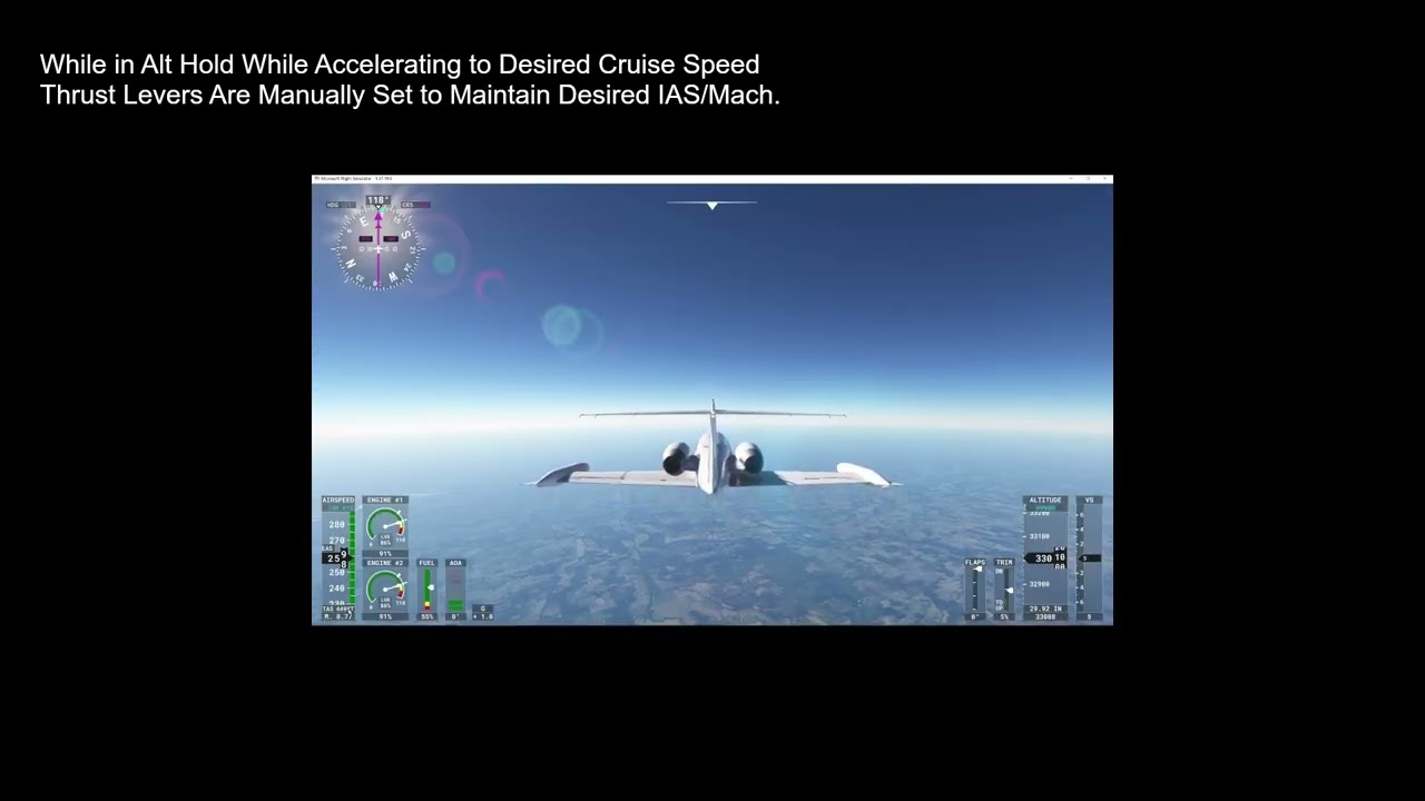 Headwind MSFS FSW35a SPD MACH Hold Demo