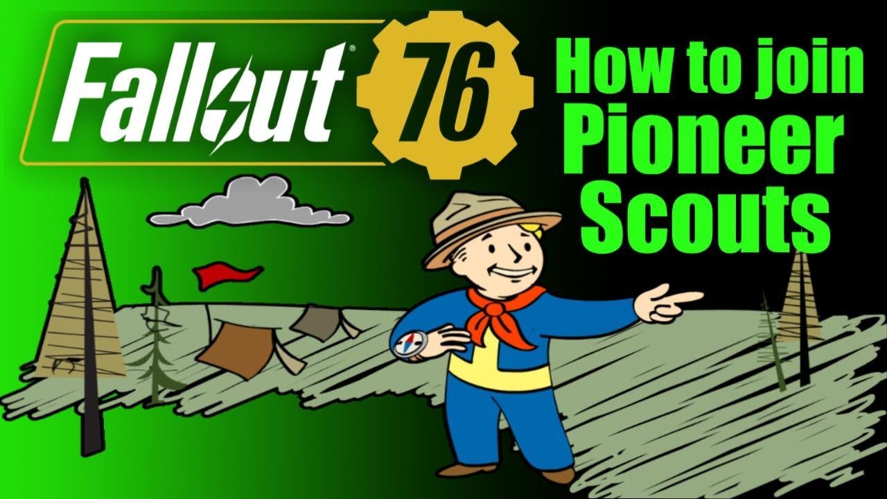 Fallout 76 How to Join Pioneer Scouts - YouTube