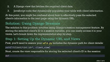 How to Render Views Generated from Dynamic URLs in Django