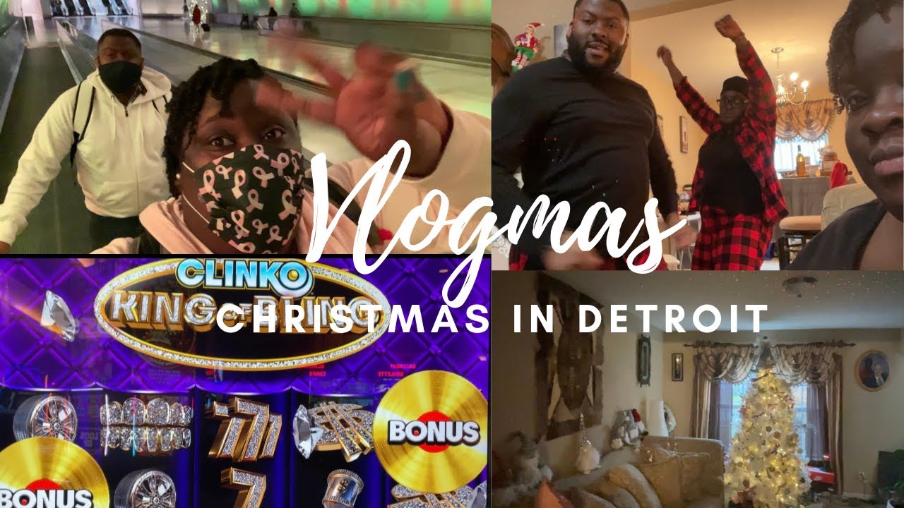 Vlogmas Christmas in Detroit YouTube