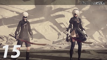 NieR: Automata Part 15 (Route B) PS5 Backwards Compatibility Gameplay