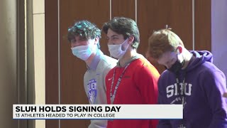 CBC and SLUH host National Signing Day for student athletes