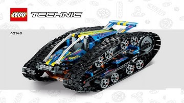 LEGO instructions - Technic - 42140 - App-Controlled Transformation Vehicle