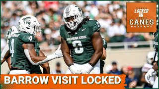 Miami Locks In Official Visit With DT Simeon Barrow, How Much Damien Martinez Can Improve The Canes by Locked On Canes 9,906 views 2 weeks ago 31 minutes