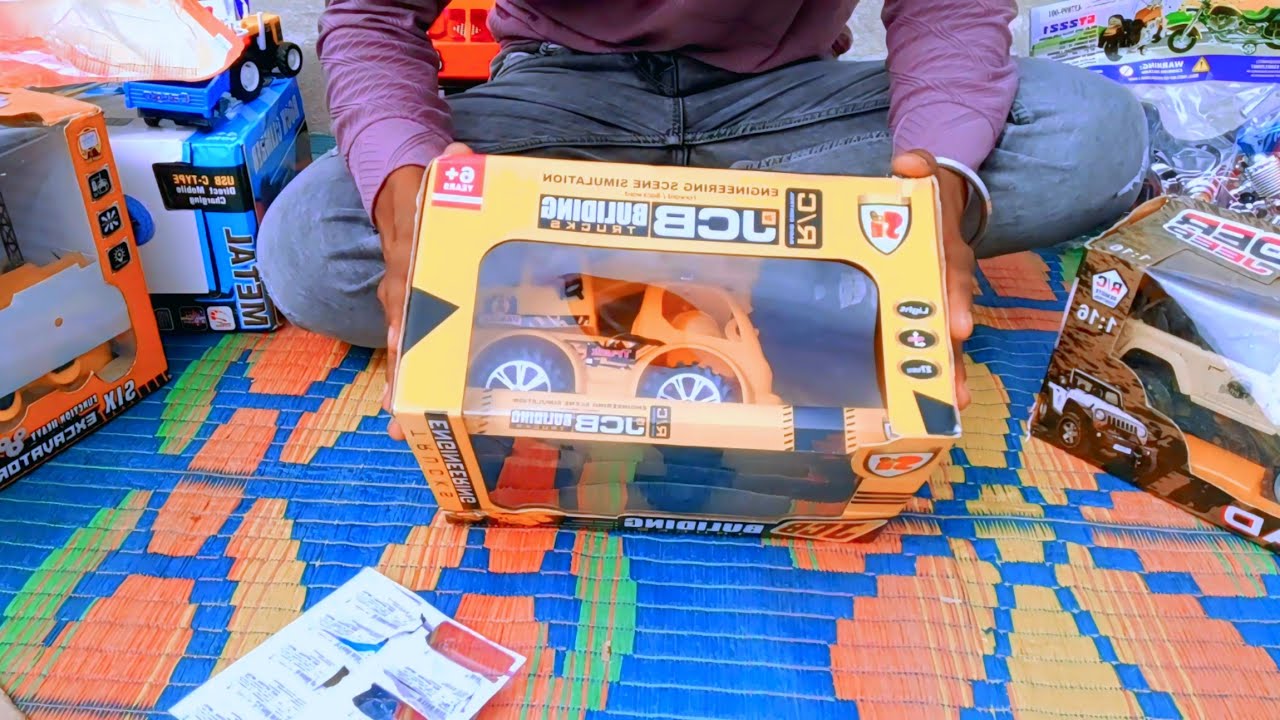 JCB Unboxing And Three Cars Nonstop Unboxing Videos TS TOY 