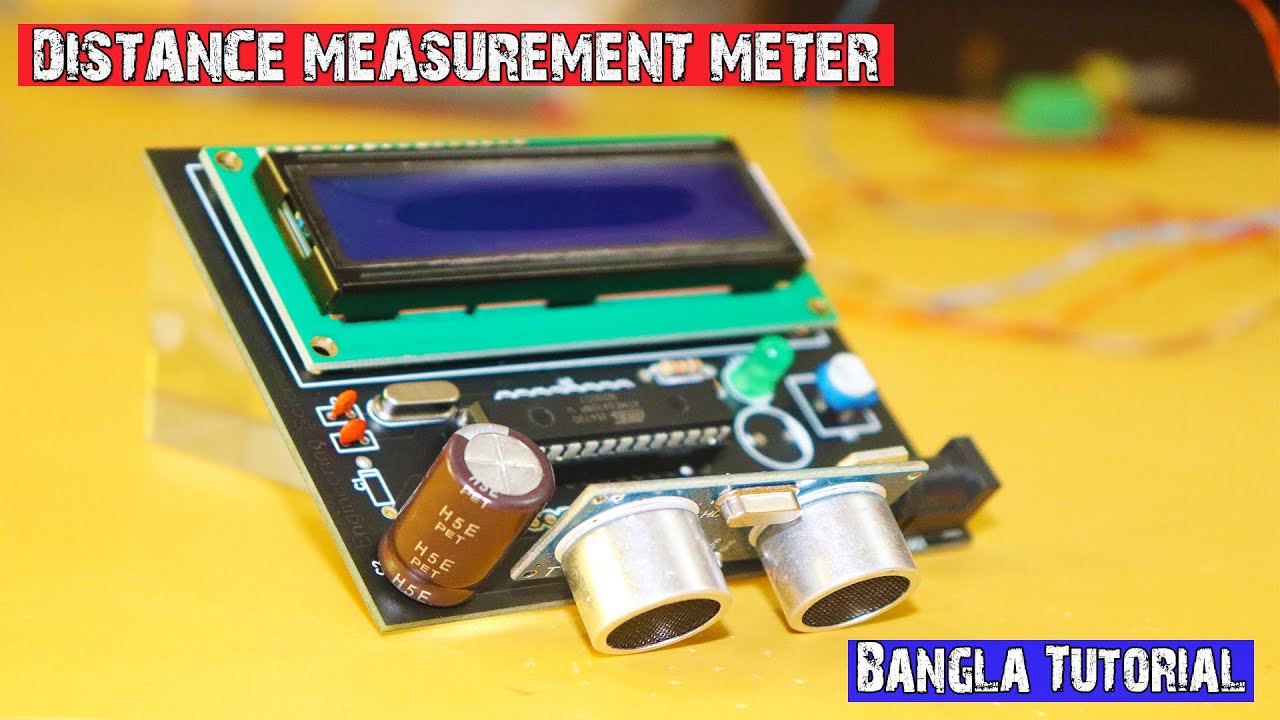 Easily Make A Distance Measurement Meter with Arduino | JLCPCB - YouTube