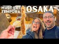 The BEST Tempura Restaurant in JAPAN! Tempura Makino OSAKA🇯🇵