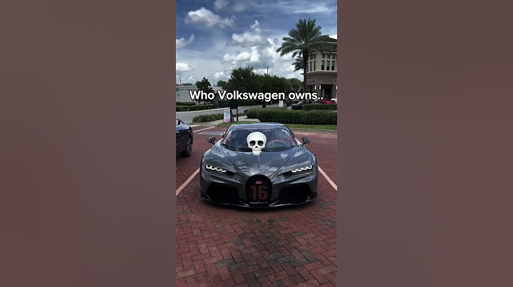 So Audi owns all of them ☠️