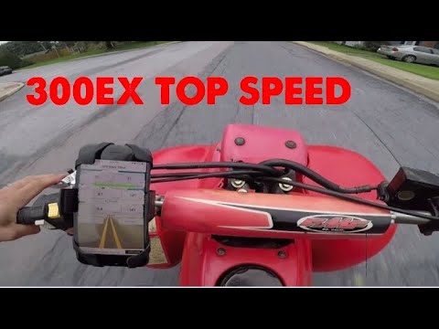 Video: Honda 300ex are marsarier?