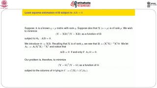 M-10. Multivariate Linear Models - IV