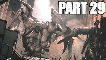 Giant Spider Chase! - The Evil Within Walkthrough Part 29 - Xbox One Gameplay Review