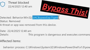 Cyber Security - UAC Bypass on Windows Computer (User Account Control)