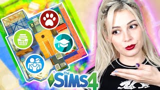 HER ODAYI FARKLI EK PAKETLE YAPMA CHALLENGE ! (The Sims 4)