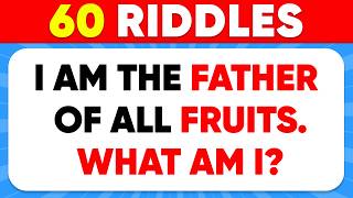 Only a Genius Can Solve These Riddles 🤯💡 60 Tricky Riddles That'll Stretch Your Brain! 😱 screenshot 2