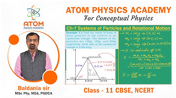 Examples 7.1 to 7.4 || Ch 07 System of Particles & Rotational Motion || Std 11 Physics || CBSE
