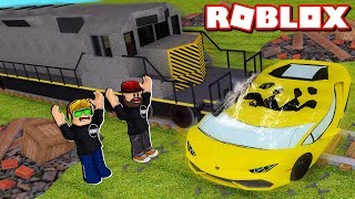 ALL CRUSHERS UNLOCKED, DESTROYING THE MOST EXOTIC CARS IN THE WORLD in ROBLOX CAR CRUSHERS 2