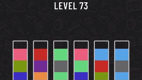 Water Sort Puzzle Level 73 #watersortpuzzle #mobilegames #puzzlegame #watersortpuzzlegameplay