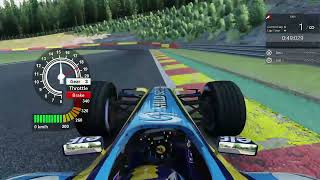 Assetto Corsa: Renault R25 Hotlap on Spa