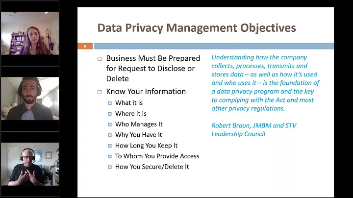 The California Consumer Privacy Act (CCPA), Part 2...