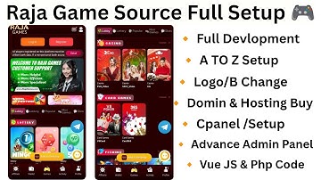 Raja Game Development | Complete Source Code Setup for Beginners