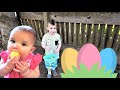 A quarantined easter egg hunt  easter 2020