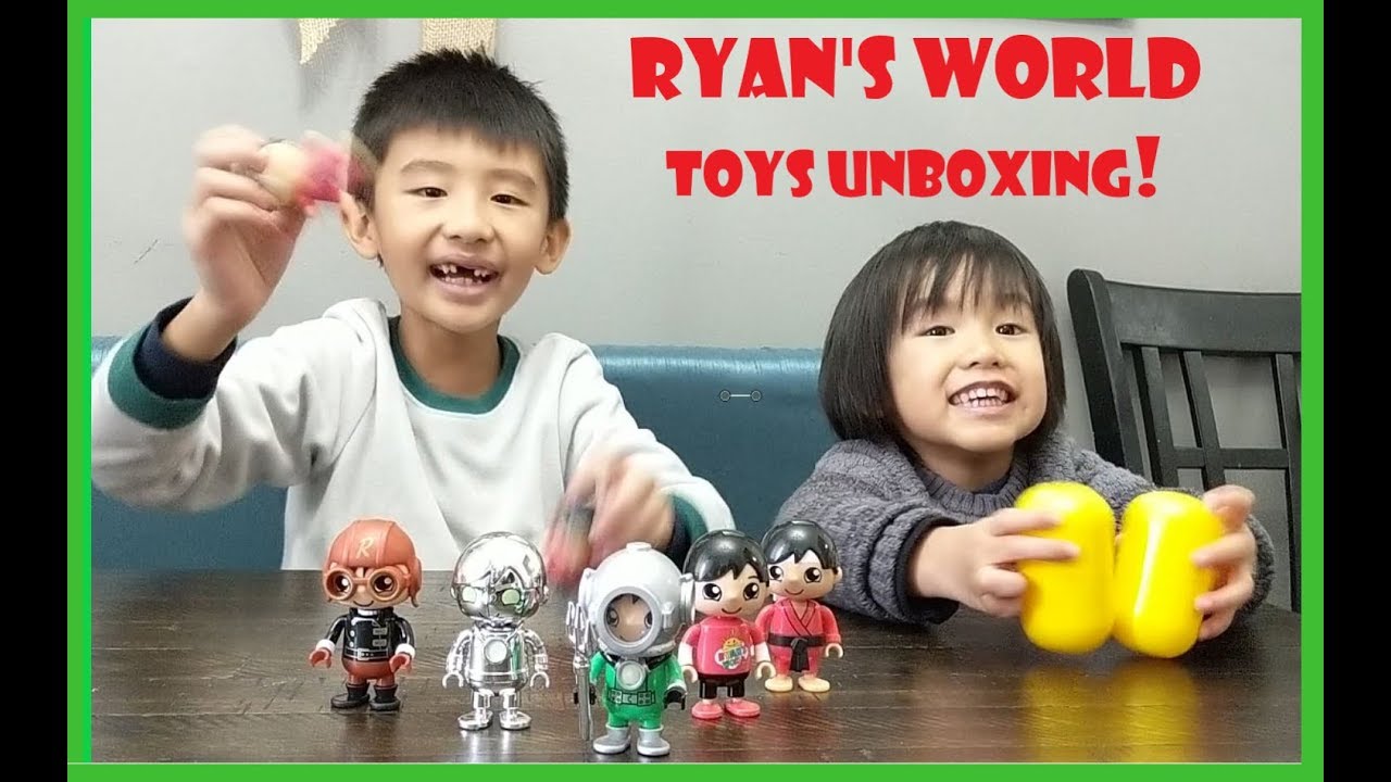 RYAN'S WORLD toys UNBOXING!! ( from Ryan's Toys Review) YouTube