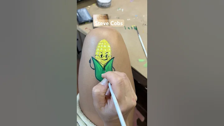 Heres a painting of steve cobs from inanimate insanity! #stevecobs #inanimateinsanity #facepaint