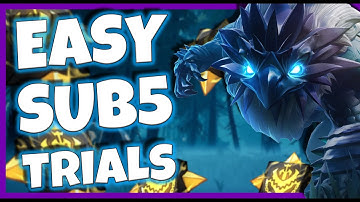 Dauntless Koshai trials - EASIEST sub 5 build and guide