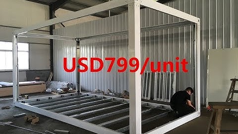 prefab shipping container house homes frame installation video