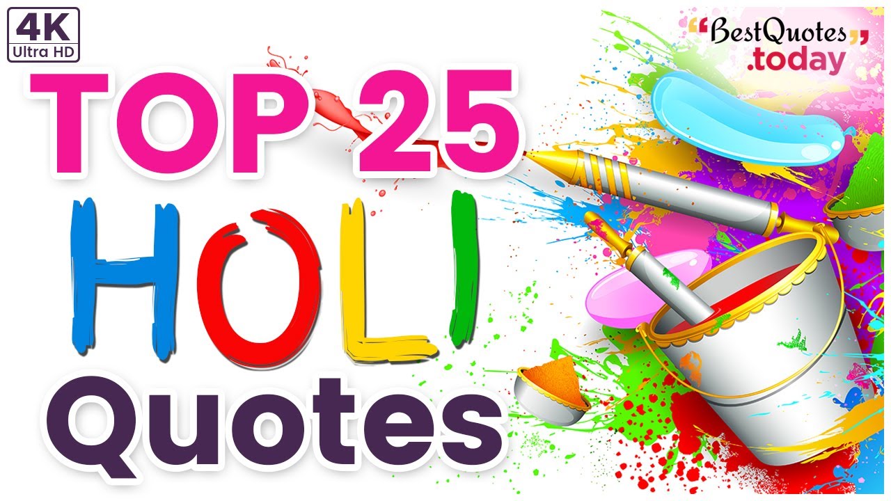 Best Holi Quotes | Top Holi Greetings 2020| best quotes today