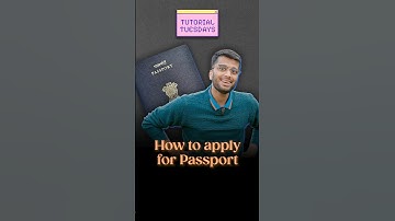 Make Passport at Home | How to apply for Passport #TutorialTuesdays Ep 7