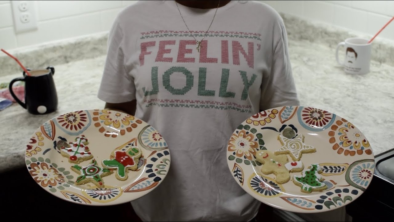 Christmas cookie challenge CHRISTMAS COOKIE CHALLENGE! - YouTube