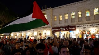العلم الفلسطيني طاغ في مونديال قطر والمشجعون الإسرائيليون يتفادون لفت الانتباه