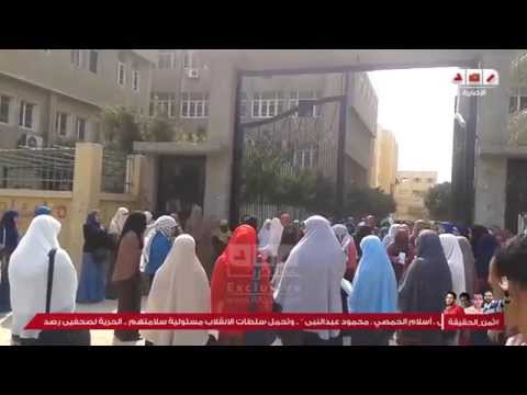 رصد الدقهلية طالبات جامعة الازهرفرع تفهنا الاشراف تنتفضن لاعتقال زملائهن