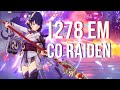 This is what a 1000+ EM Raiden Shogun looks like | Genshin Impact