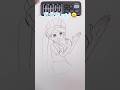 オブソミートの初音ミクを5秒、10秒、1分、5分で描いたDrawing Miku in 5sec,10sec,1mins,5mins #オブソミート #vocaloid #shorts